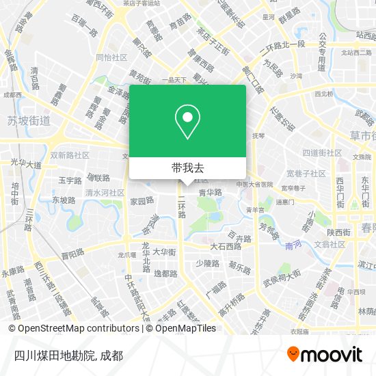 四川煤田地勘院地图