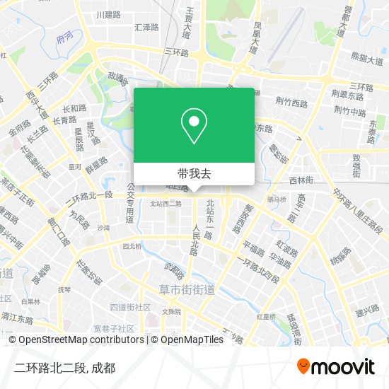 二环路北二段地图