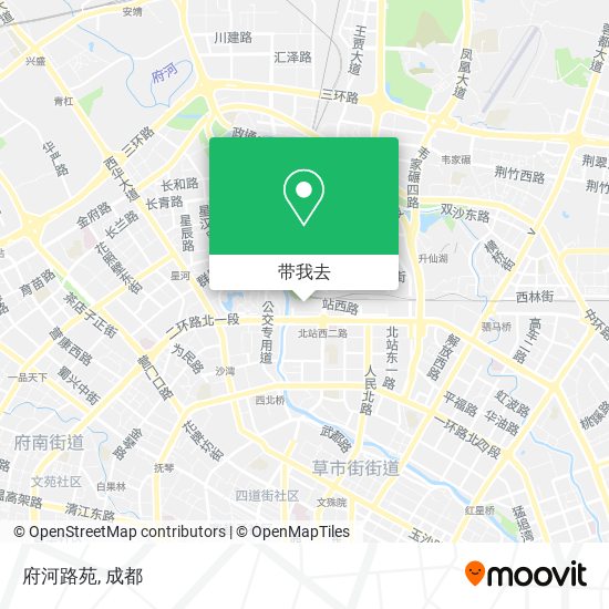 府河路苑地图