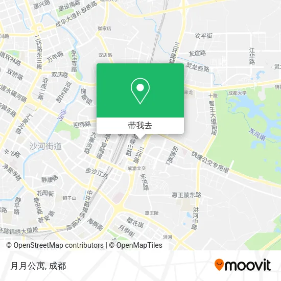月月公寓地图