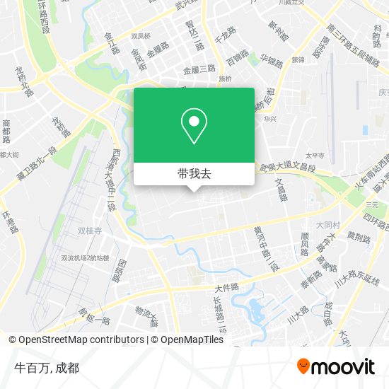 牛百万地图