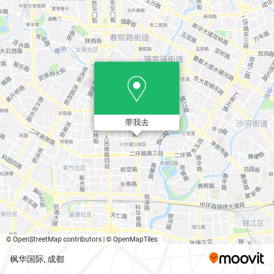 枫华国际地图