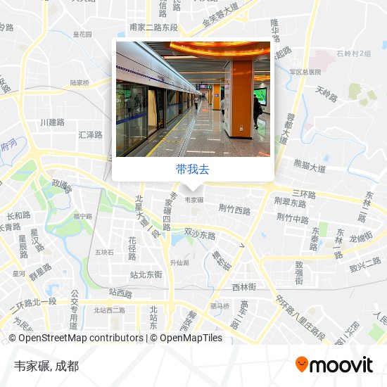 韦家碾地图