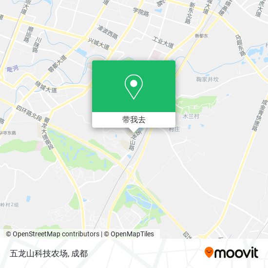 五龙山科技农场地图