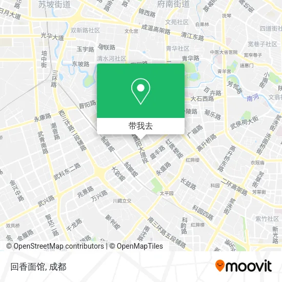 回香面馆地图