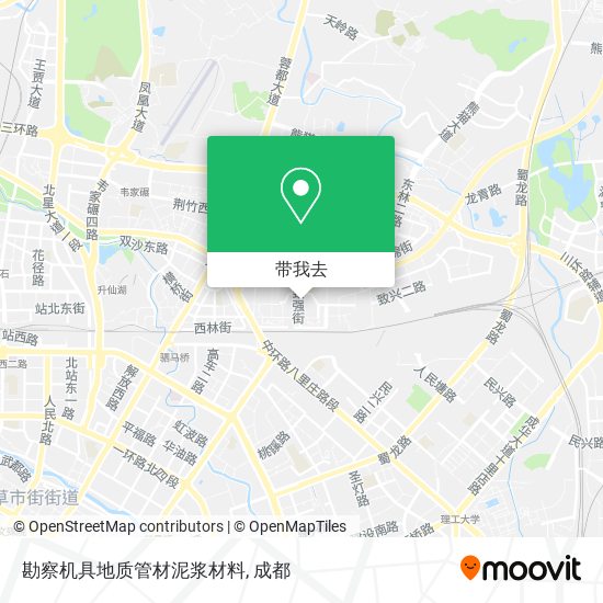 勘察机具地质管材泥浆材料地图