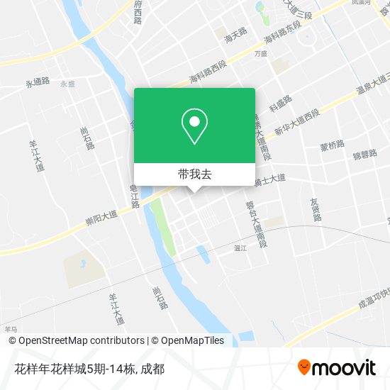 花样年花样城5期-14栋地图