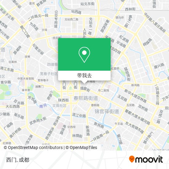 西门地图