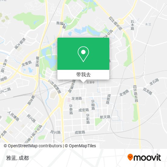 雅蓝地图