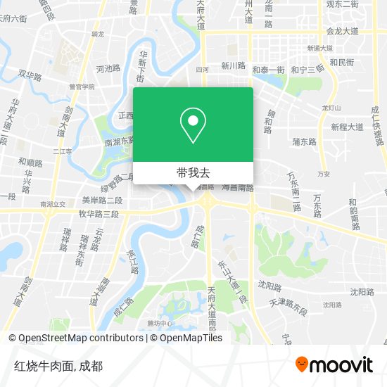 红烧牛肉面地图
