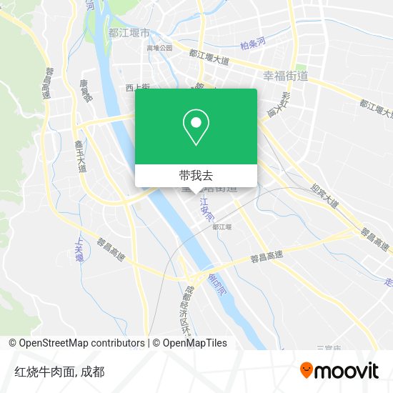 红烧牛肉面地图