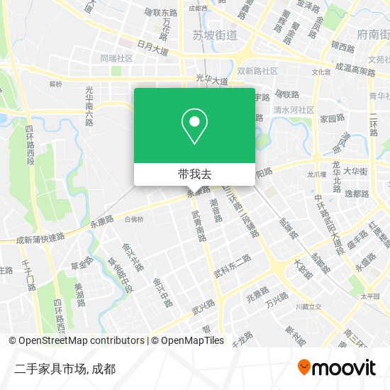 二手家具市场地图