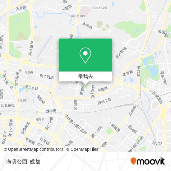 海滨公园地图