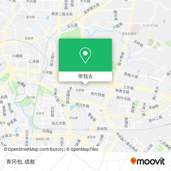 青冈包地图