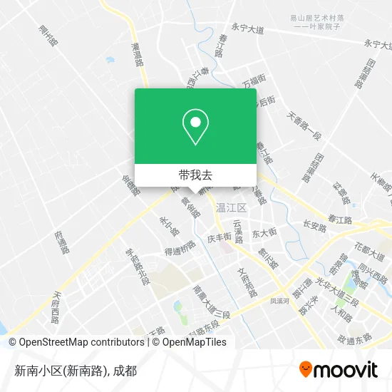 新南小区(新南路)地图