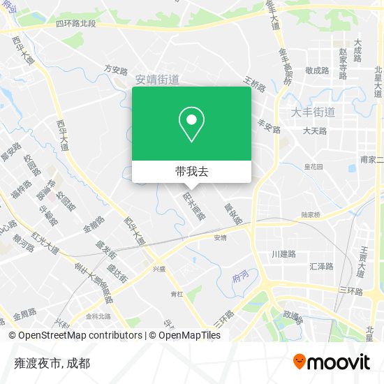 雍渡夜市地图
