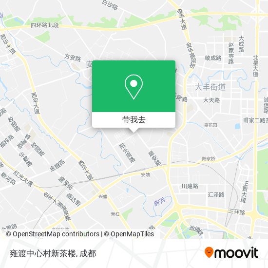 雍渡中心村新茶楼地图
