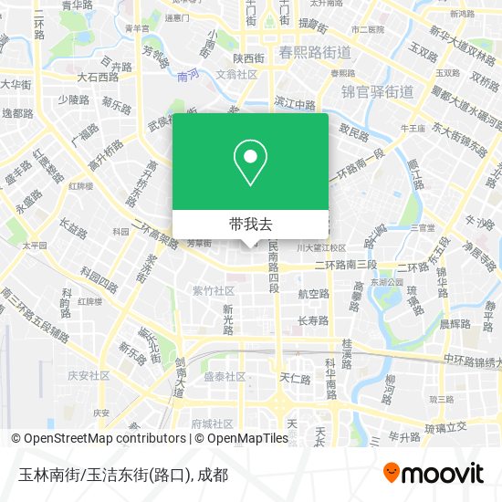 玉林南街/玉洁东街(路口)地图