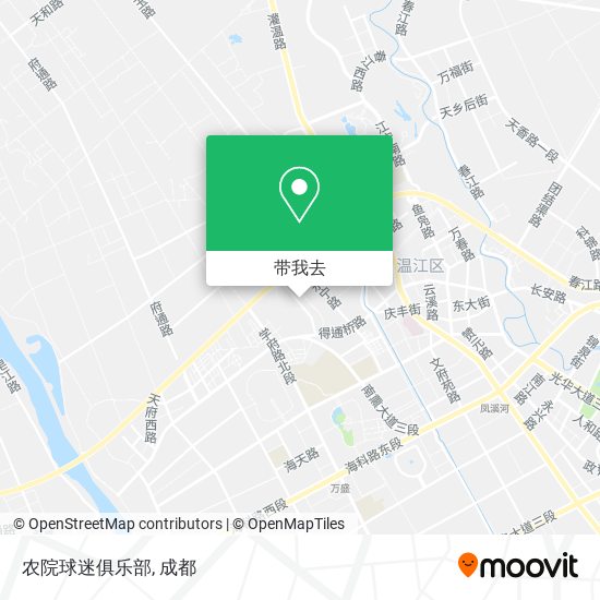 农院球迷俱乐部地图