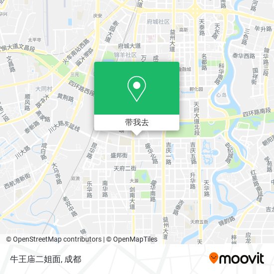牛王庙二姐面地图