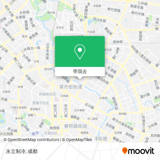 永立制冷地图