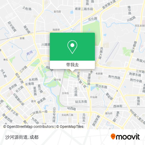沙河源街道地图