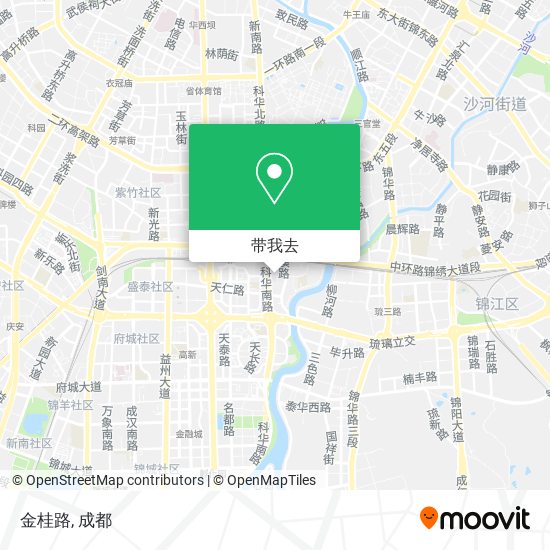 金桂路地图