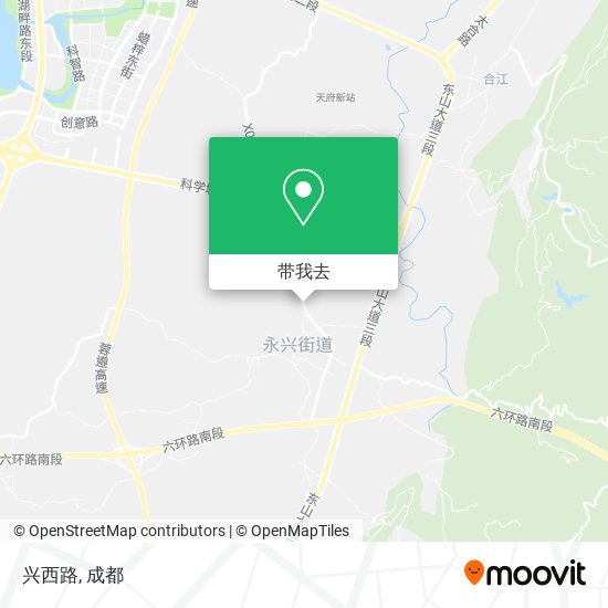 兴西路地图