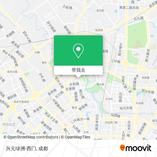 兴元绿洲-西门地图