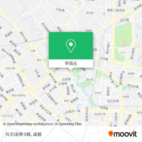 兴元绿洲-2栋地图