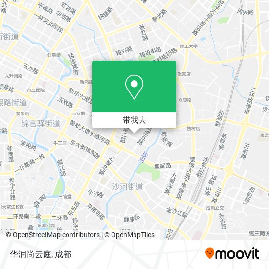 华润尚云庭地图