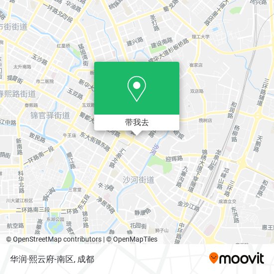 华润·熙云府-南区地图