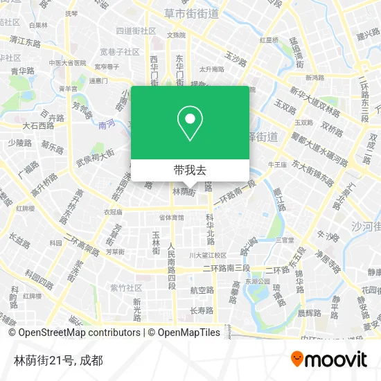 林荫街21号地图