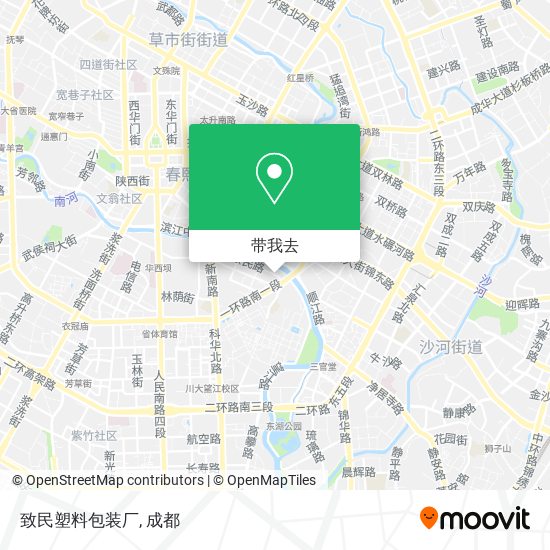 致民塑料包装厂地图