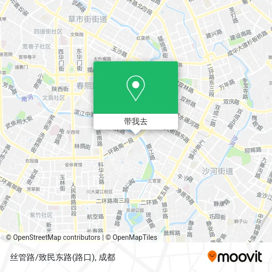 丝管路/致民东路(路口)地图