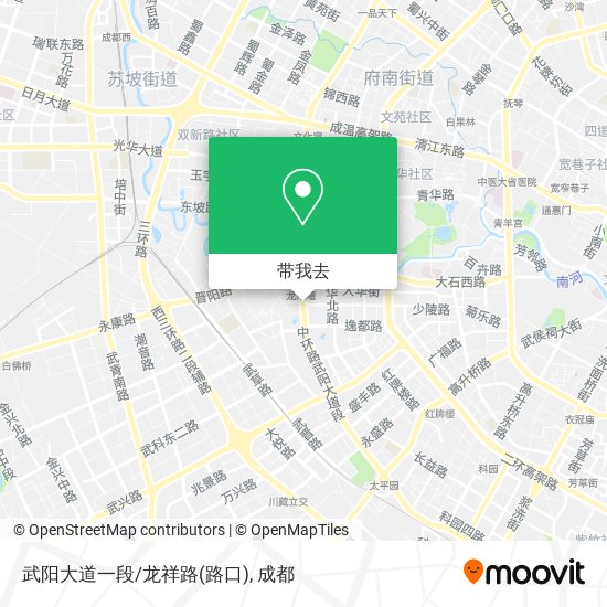 武阳大道一段/龙祥路(路口)地图