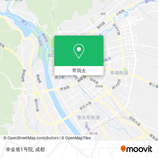 幸金巷1号院地图