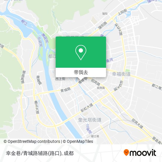 幸金巷/青城路辅路(路口)地图