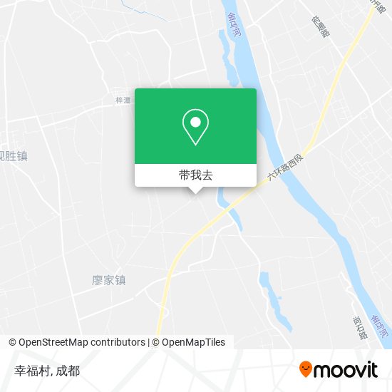 幸福村地图
