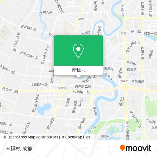 幸福村地图