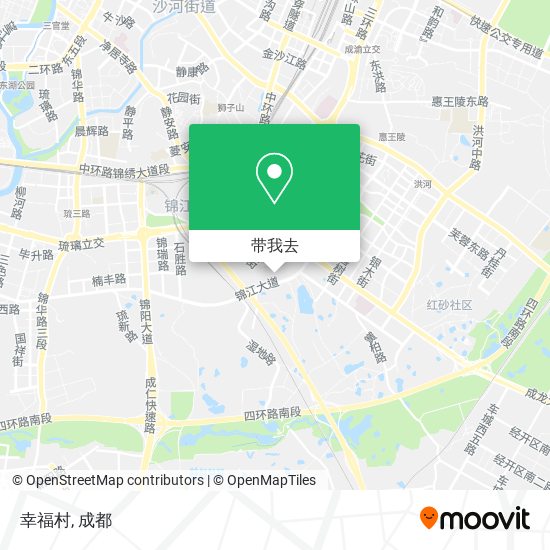 幸福村地图