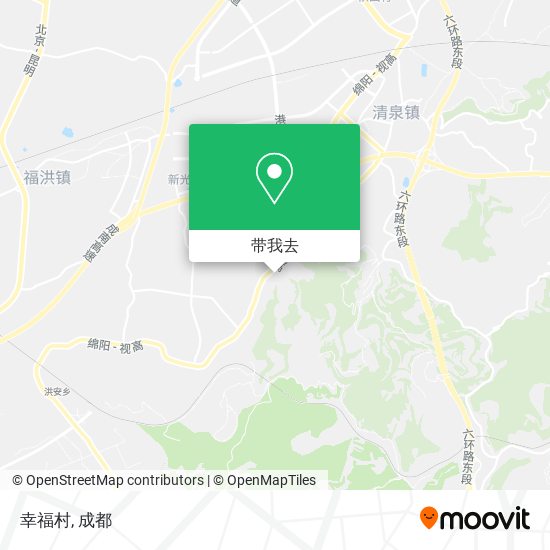 幸福村地图