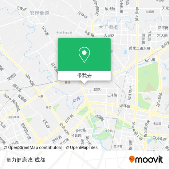 量力健康城地图