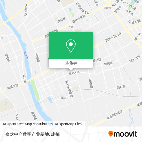 森龙中立数字产业基地地图
