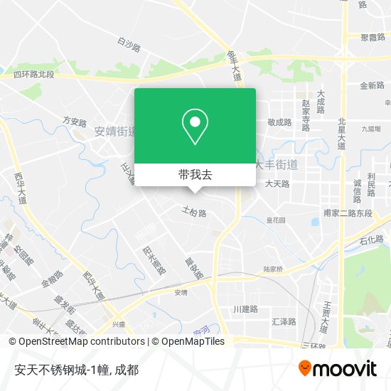 安天不锈钢城-1幢地图