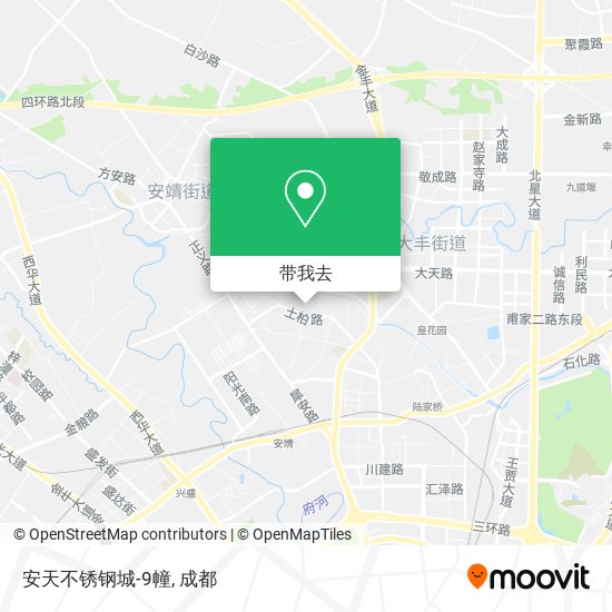 安天不锈钢城-9幢地图