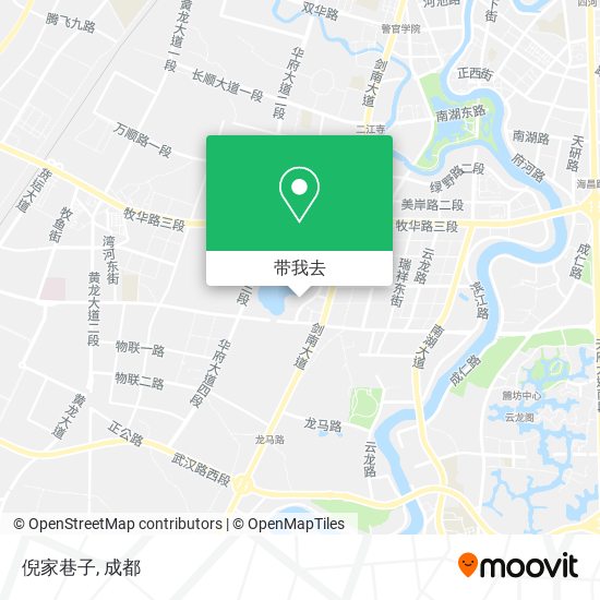 倪家巷子地图