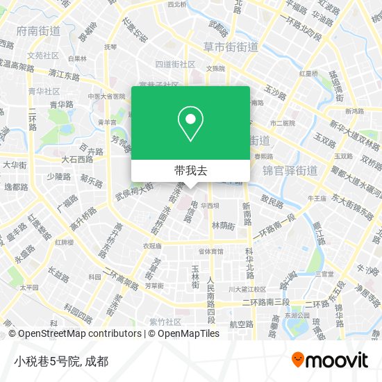 小税巷5号院地图