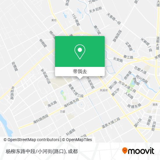 杨柳东路中段/小河街(路口)地图