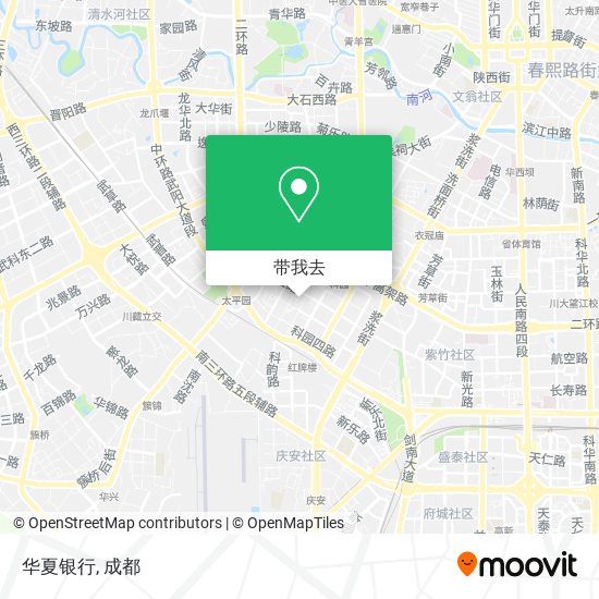 华夏银行地图
